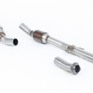 MILLTEK LARGE-BORE DOWNPIPE W/ HI-FLOW SPORTS CAT FOR GZEA14 TOYOTA GR COROLLA