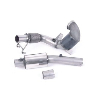 MILLTEK DOWNPIPES FOR GB AUDI A1 (40) / MK6 VOLKSWAGEN POLO GTI