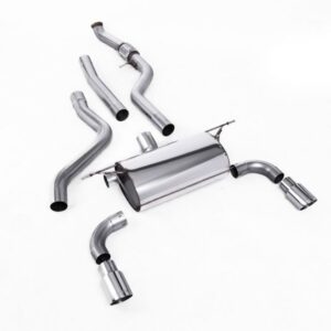 MILLTEK NON-RESONATED CATBACK EXHAUST SYSTEM FOR F20 / F21 BMW M135I