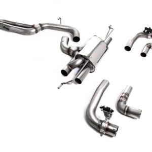 MILLTEK VALVED & NON-RESONATED RACE OPF / GPF-BACK EXHAUST SYSTEM FOR 8Y AUDI RS3 SPORTBACK