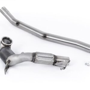 MILLTEK LARGE BORE DOWNPIPE WITH HI-FLOW RACE CAT FOR 8Y AUDI S3 / MK8 VOLKSWAGEN GOLF R