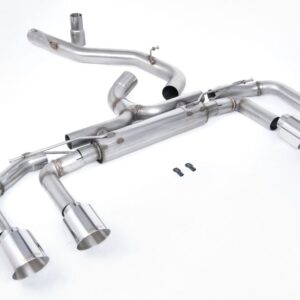 MILLTEK GPF-OPF-BACK RACE EXHAUST SYSTEM FOR MK8 VOLKSWAGEN GOLF R