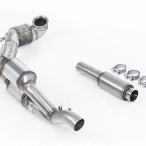 MILLTEK HJS-TUNING DOWNPIPE WITH EC APPROVAL FOR MK8 VOLKSWAGEN GOLF R (GPF / OPF)