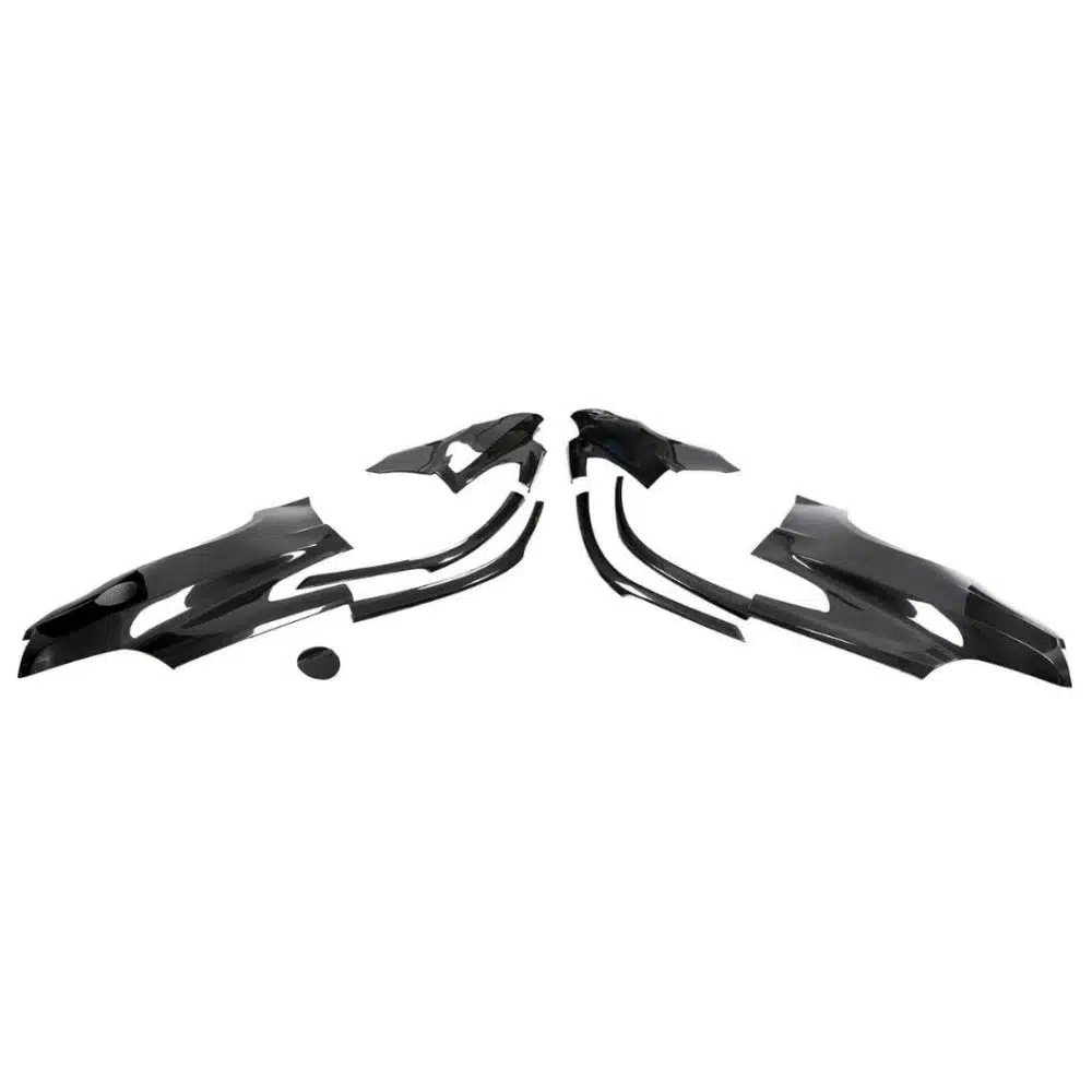 AUTO ADDICT CARBON A-PILLAR & QUARTER PANEL SKIN SET FOR S550 FORD MUSTANG ECOBOOST / GT (FACELIFT)