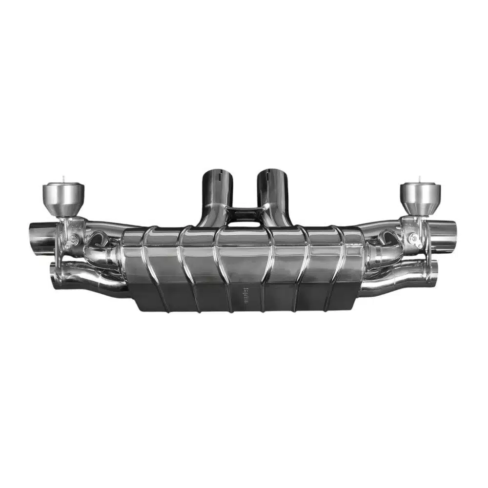 CAPRISTO VALVED EXHAUST SYSTEM W/ CARBON TIPS & CES-3 FOR 9YX PORSCHE CAYENNE AND CAYENNE E-HYBRID