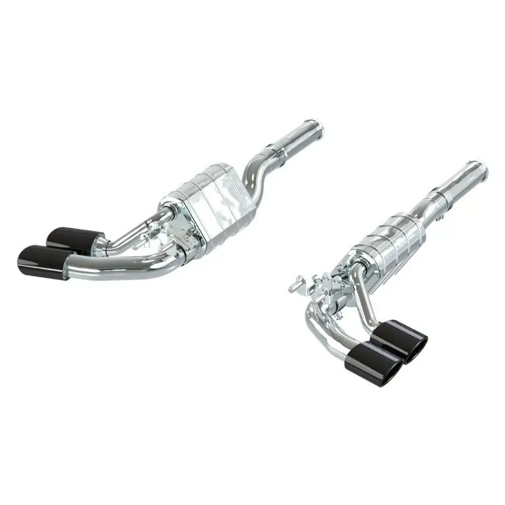 CAPRISTO VALVED EXHAUST MUFFLERS WITH DUAL TIPS FOR W465 MERCEDES-AMG G 63 [02MB08503089-B/02MB08503089-S]