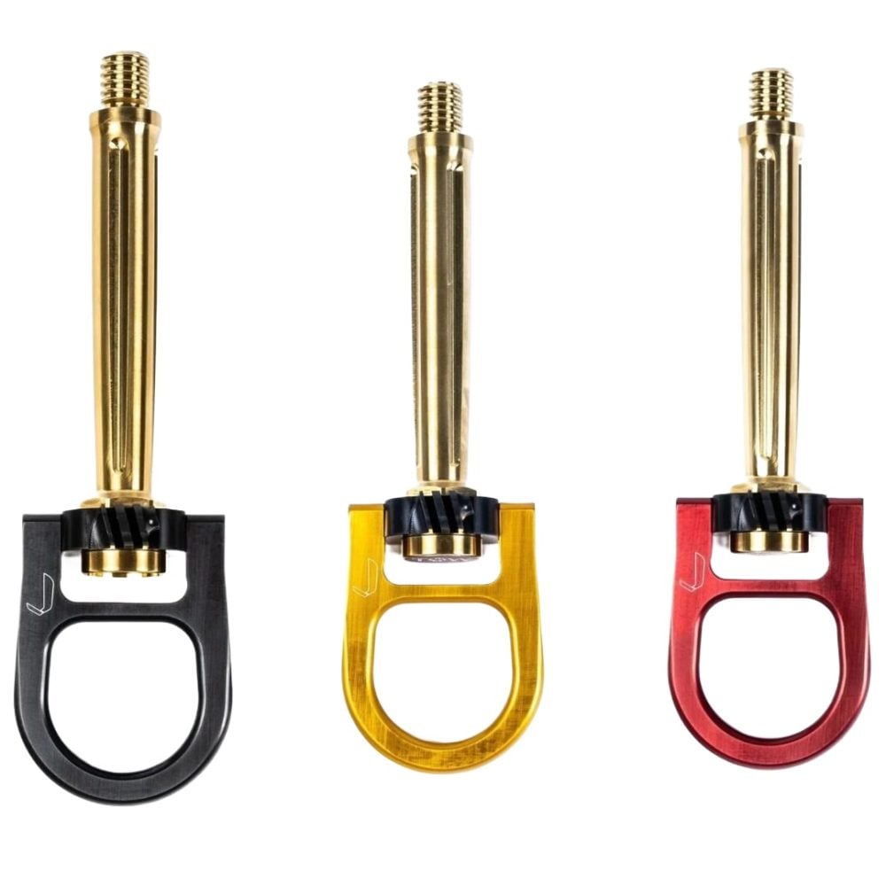 JCR TITANIUM FOLDING TOW HOOK FOR 991 PORSCHE 911 GT3 RS / SPEEDSTER