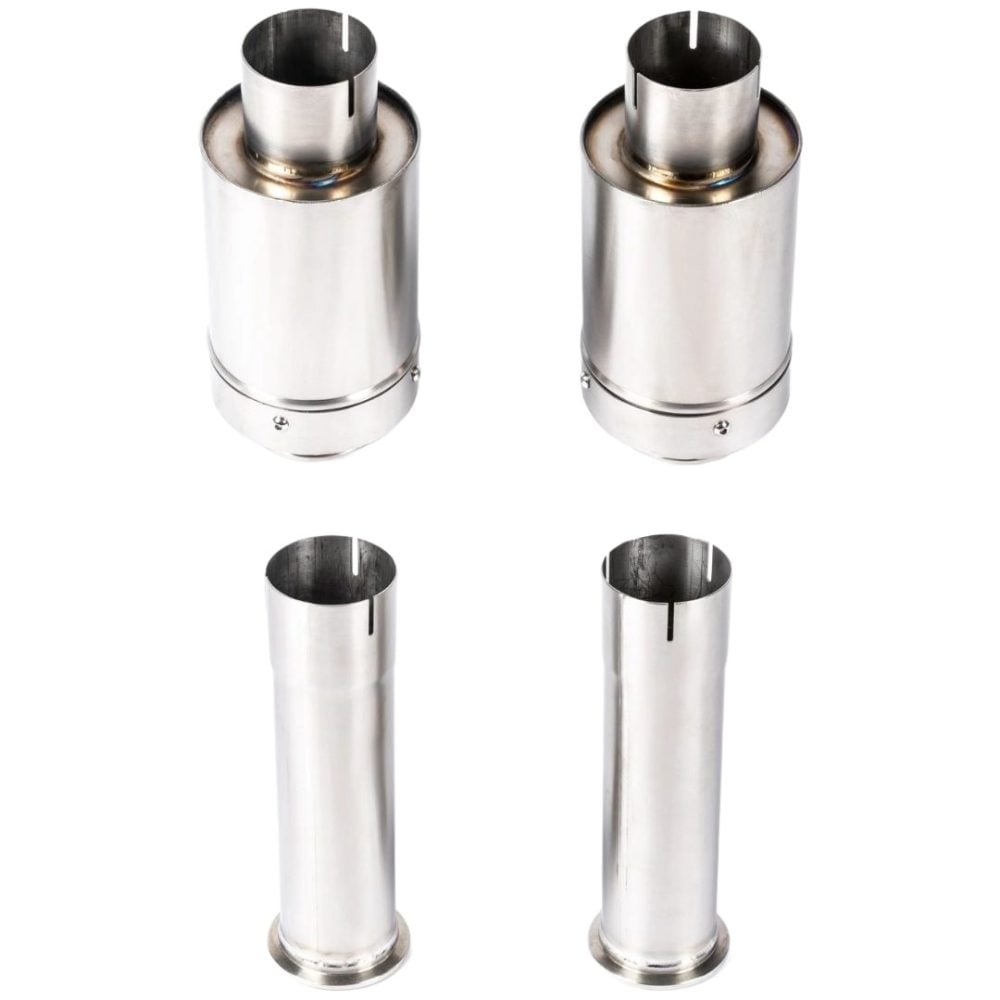 JCR TITANIUM SUPERLIGHT RACE SILENCERS FOR 997 / 991 PORSCHE 911 GT3, GT3 RS, GT3 RS 4.0, GT3 TOURING, AND R