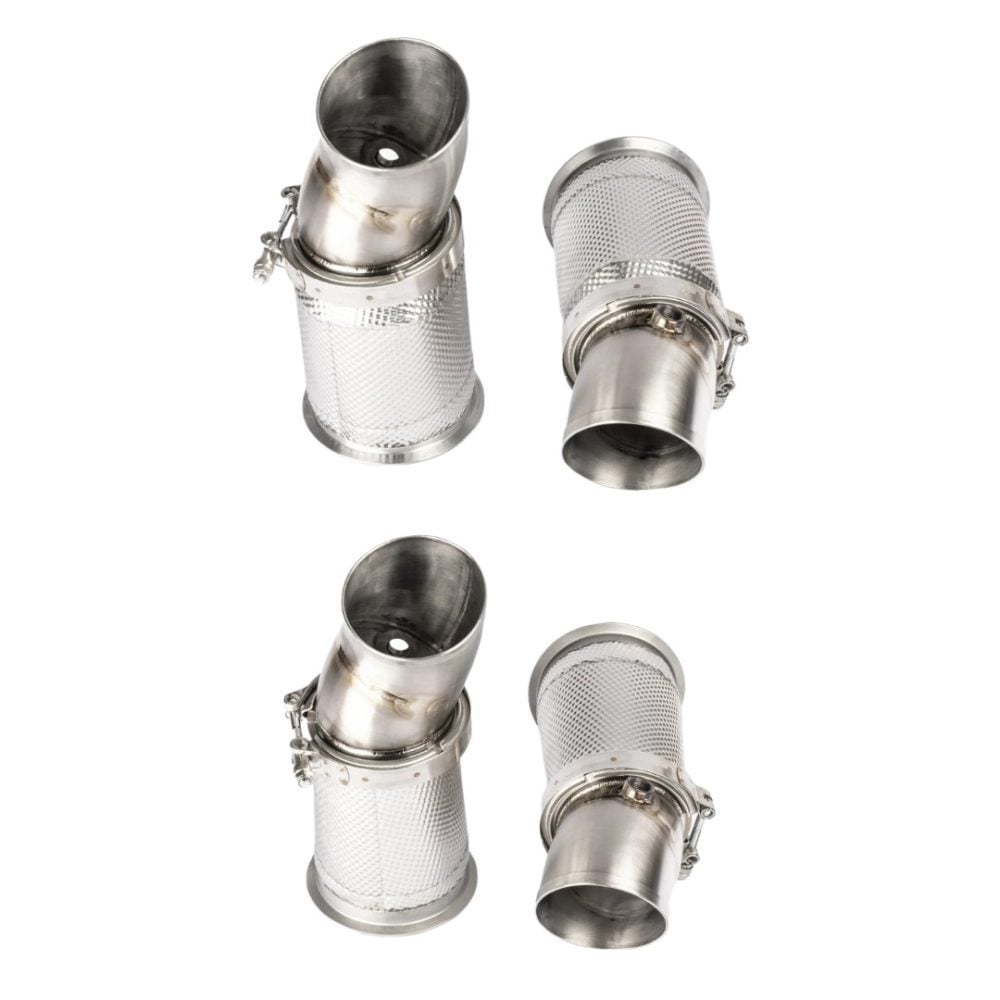 JCR SUPERLIGHT RACE SILENCERS FOR 991.2 PORSCHE 911 GT2 RS