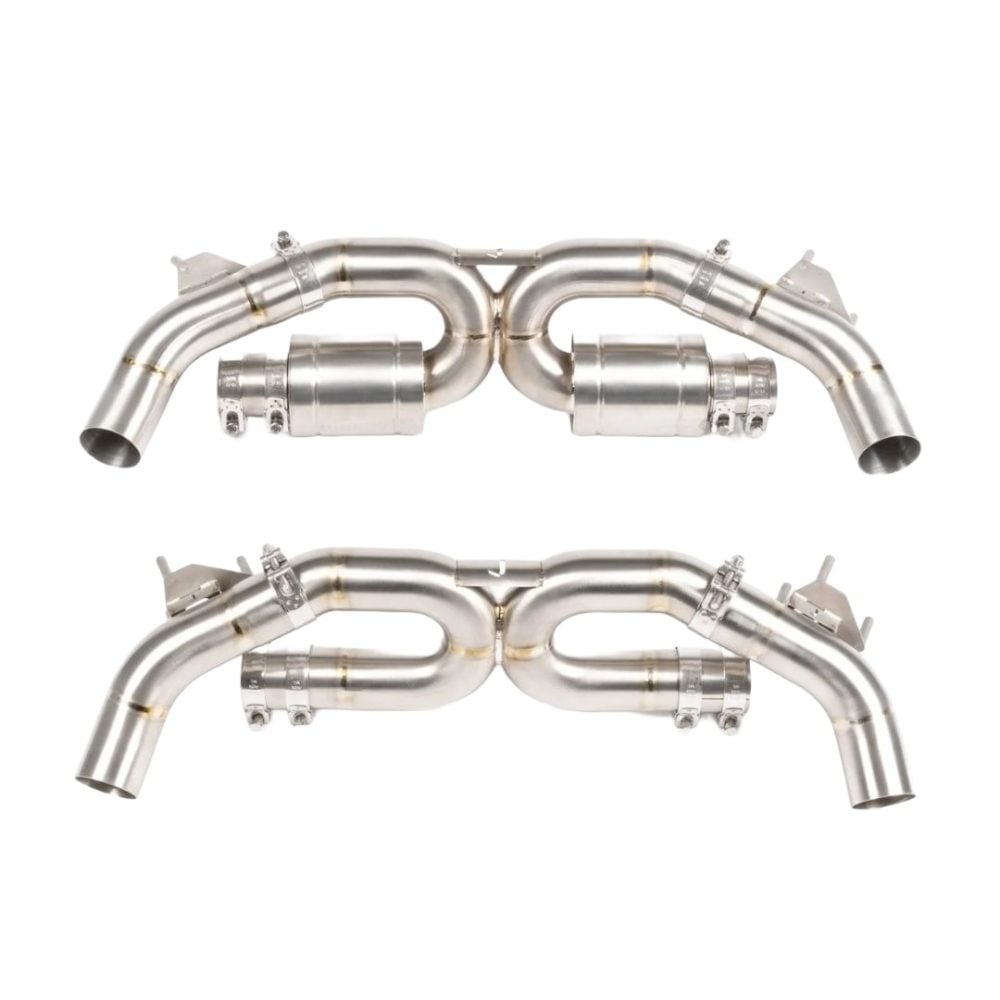 JCR TITANIUM CENTER SECTION FOR 992.1 PORSCHE 911 CARRERA, CARRERA GTS, AND CARRERA S / SPORT CLASSIC / TURBO AND TURBO S