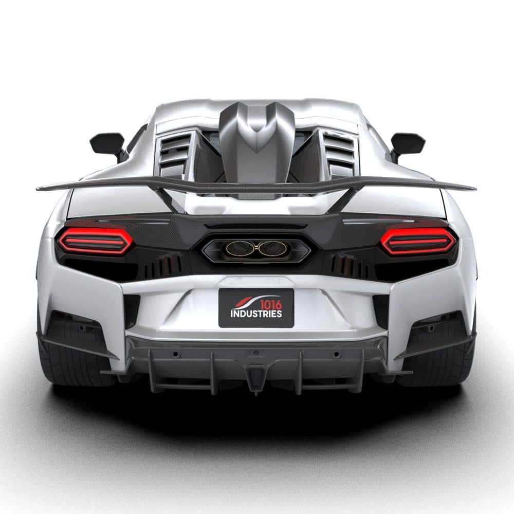 1016 INDUSTRIES HATCH LOUVERS FOR LAMBORGHINI TEMERARIO