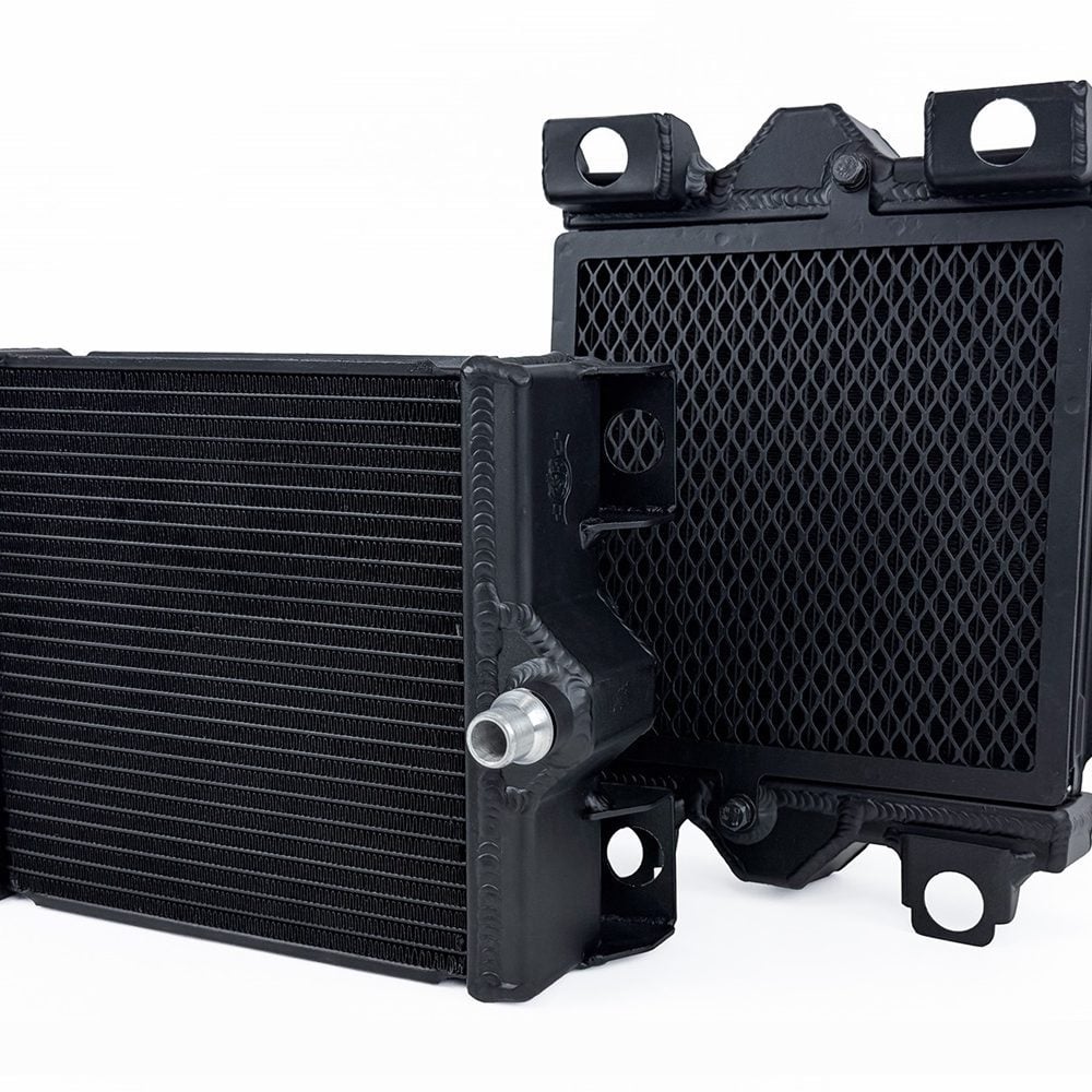 CSF HIGH-PERFORMANCE AUXILIARY RADIATORS FOR FXX BMW 340I, 430I, 440I, M140I, M2, AND M240I [8355]