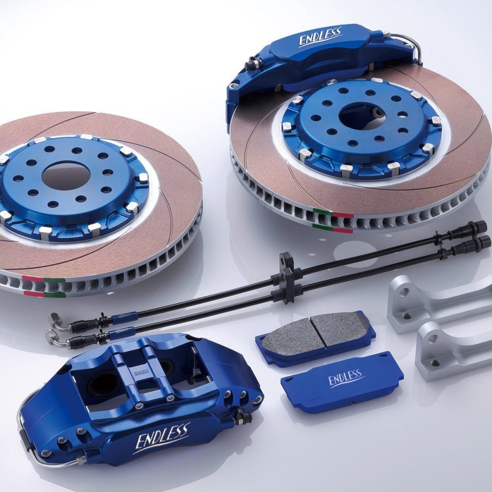 ENDLESS 6POT COMPACT MINI FRONT BIG BRAKE KIT WITH 296MM 2-PIECE ROTORS FOR IS300 LEXUS [9202383]