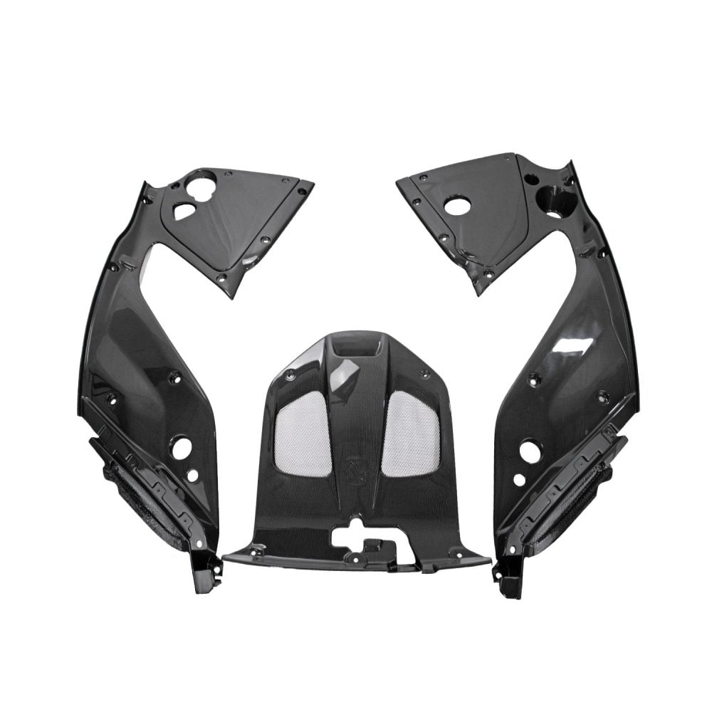 EXOTIC CAR GEAR CARBON 3-PIECE ENGINE-BAY SET FOR FERRARI 812 SUPERFAST [ECG-FER-812EBP3]