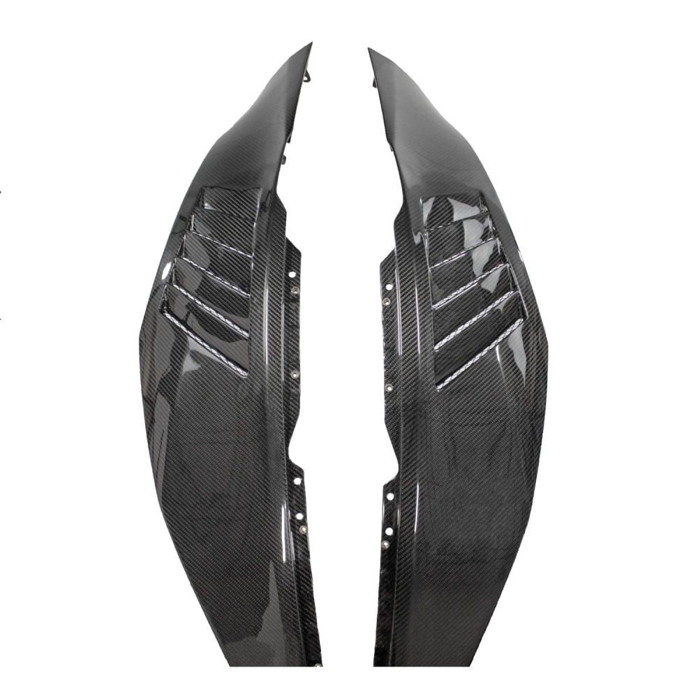 EXOTIC CAR GEAR CARBON GT FRONT FENDERS FOR LP580-2 / LP610-4 LAMBORGHINI HURACAN [ECG-LAM-HUGTF]