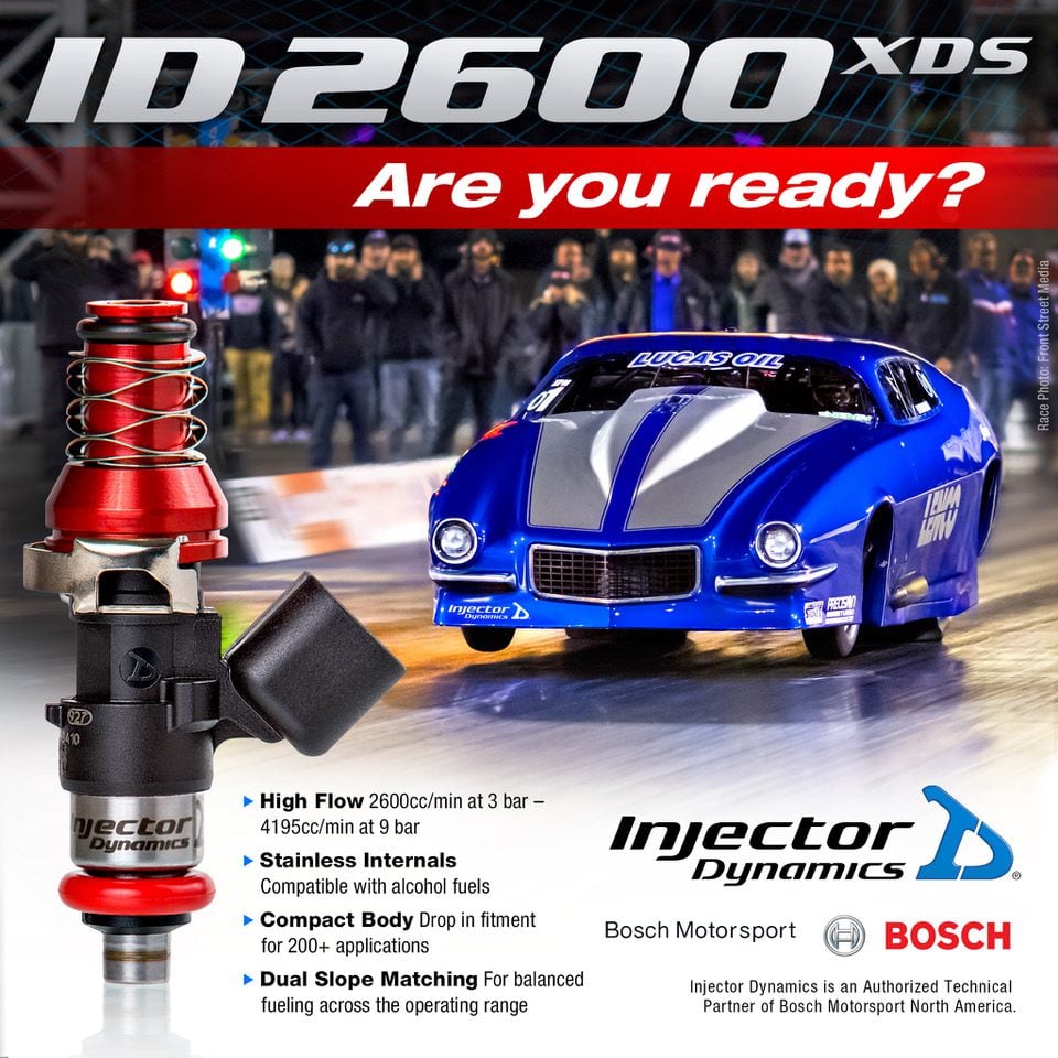 INJECTOR DYNAMICS ID2600-XDS FOR 2009-19 NISSAN GT-R [R35] 2600.48.14.R35.6