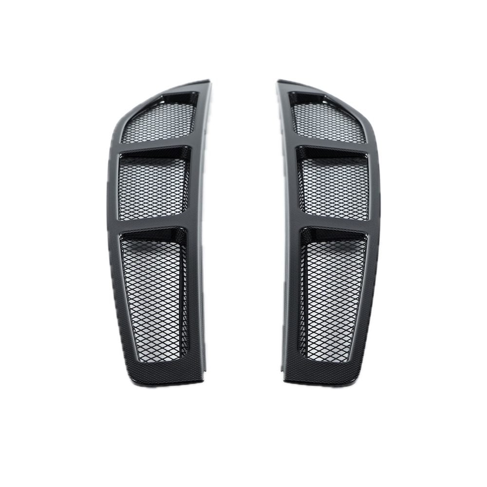 KLINE INNOVATION CARBON ENGINE DECK LID GRILLE LOUVRES FOR F131 FERRARI F430 [KL-AER-FER-430-VENT/KL-AER-FER-430-VENT-TXT]