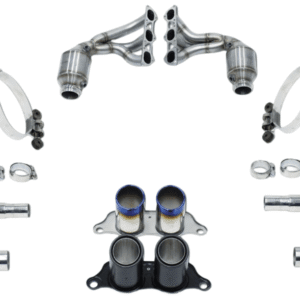CARGRAPHIC SPORTS EXHAUST KIT WITH SPORT SILENCERS FOR 991 PORSCHE 911 GT3 / GT3 RS / R