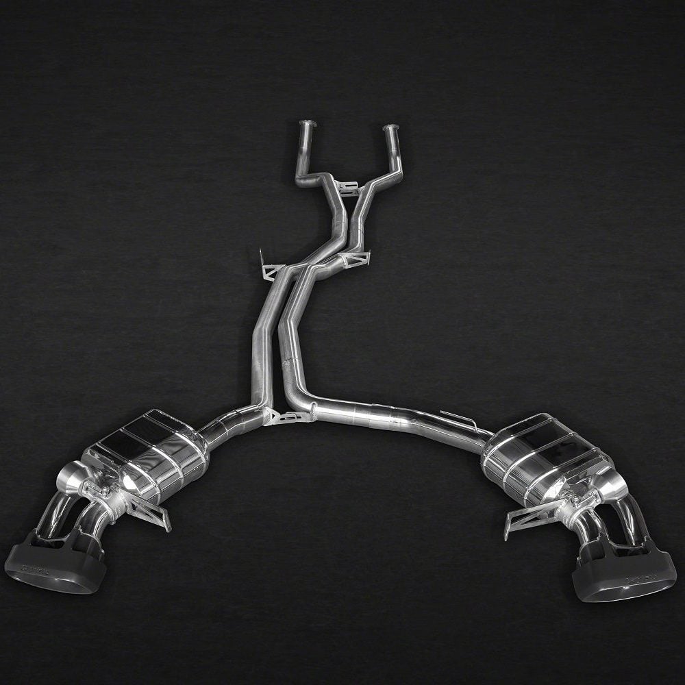 CAPRISTO VALVED EXHAUST W/ MID-PIPES FOR 95B PORSCHE MACAN S & TURBO