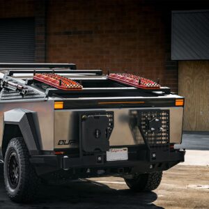 Tesla Cybertruck HD Rear Bumper with Hardcore Trailer Hitch Receiver – UP INVINCIBLE®