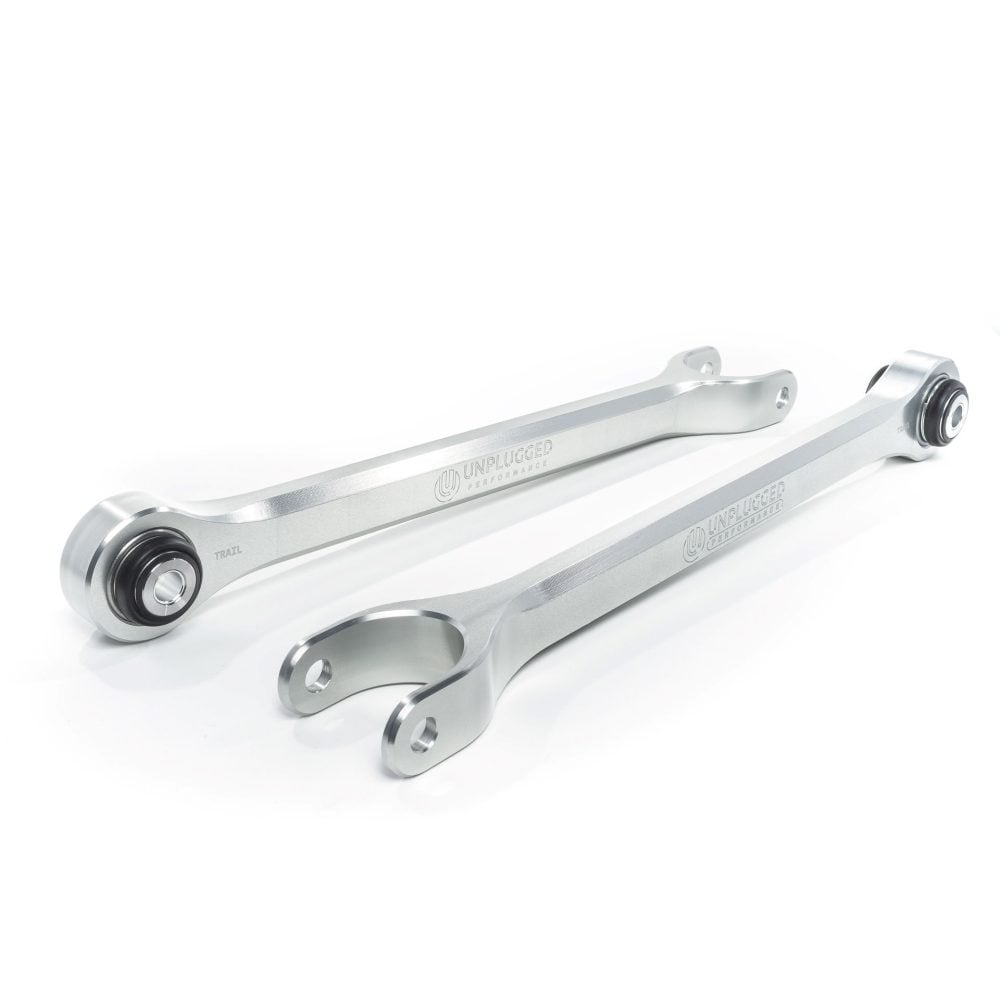 TESLA MODEL 3 AND MODEL Y BILLET REAR TRACTION ARMS AND REAR TRAILING ARMS