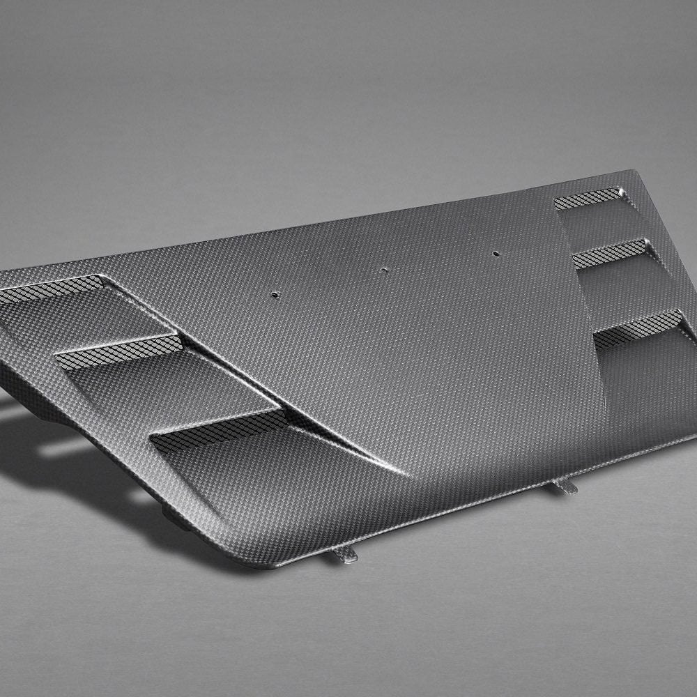 CAPRISTO CARBON REAR AIR GUIDE FOR FERRARI 488