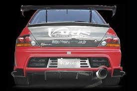 VARIS Carbon Super Taikyu Rear Diffuser for 2003-05 Mitsubishi Evo VIII [CT9A] VAMI-070