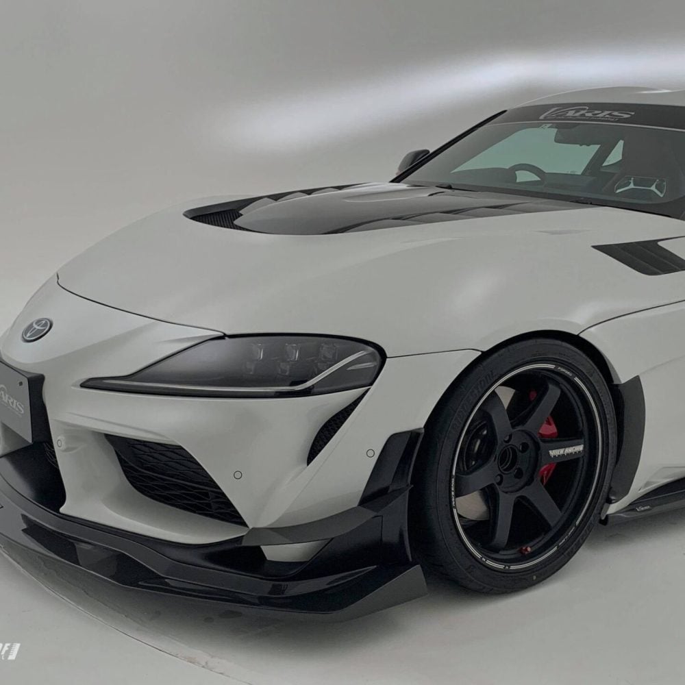VARIS ARISING-I TRACK EDITION FRONT FENDER PROTECTOR SET FOR A90 / A91 TOYOTA GR SUPRA [VATO-313]