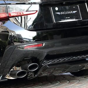 ARTISAN SPIRITS EXHAUST – Z’S SPORTS DUAL, STAINLESS WITH CARBON TIPS FOR 2017-19 LEXUS RC-F [XC10]