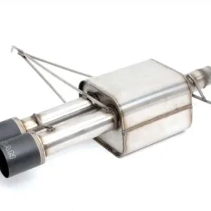DINAN FREE FLOW AXLE-BACK EXHAUST WITH BLACK TIPS FOR F56 MINI COOPER S 3-DOOR