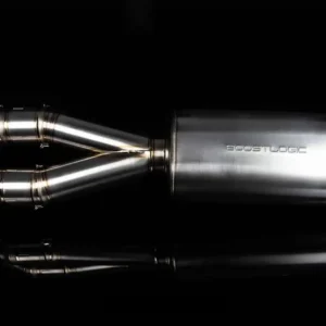 Boost Logic 4-Inch Resonated Midpipe for R35 Nissan GT-R [BL 02010614]