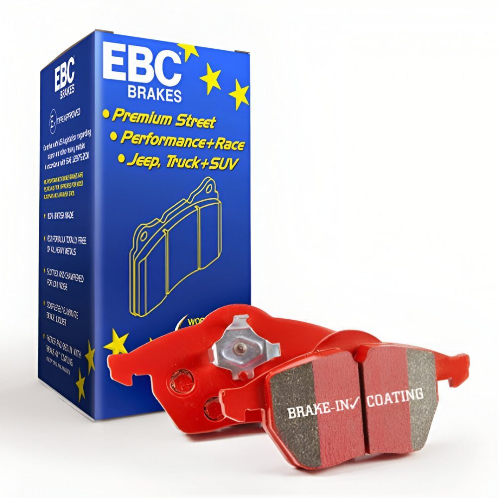 EBC BRAKES REDSTUFF REAR BRAKE PADS FOR 991.1 PORSCHE 911 CARRERA 4 GTS, 4S, S, AND GTS / TARGA 4 GTS AND 4S [DP31858C]