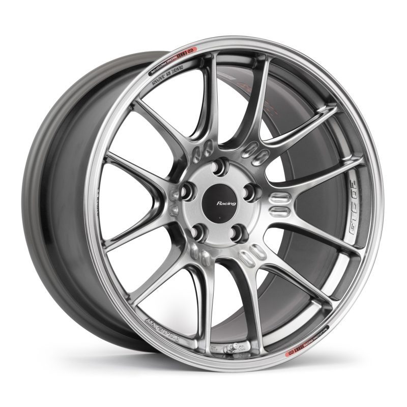 ENKEI GTC02 19×9 5×112 40MM OFFSET 66.5MM BORE HYPER SILVER WHEEL