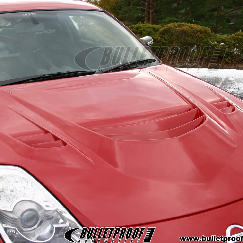 MCR VENTED HOOD (FRP) FOR 2003-08 NISSAN 350Z [Z33]