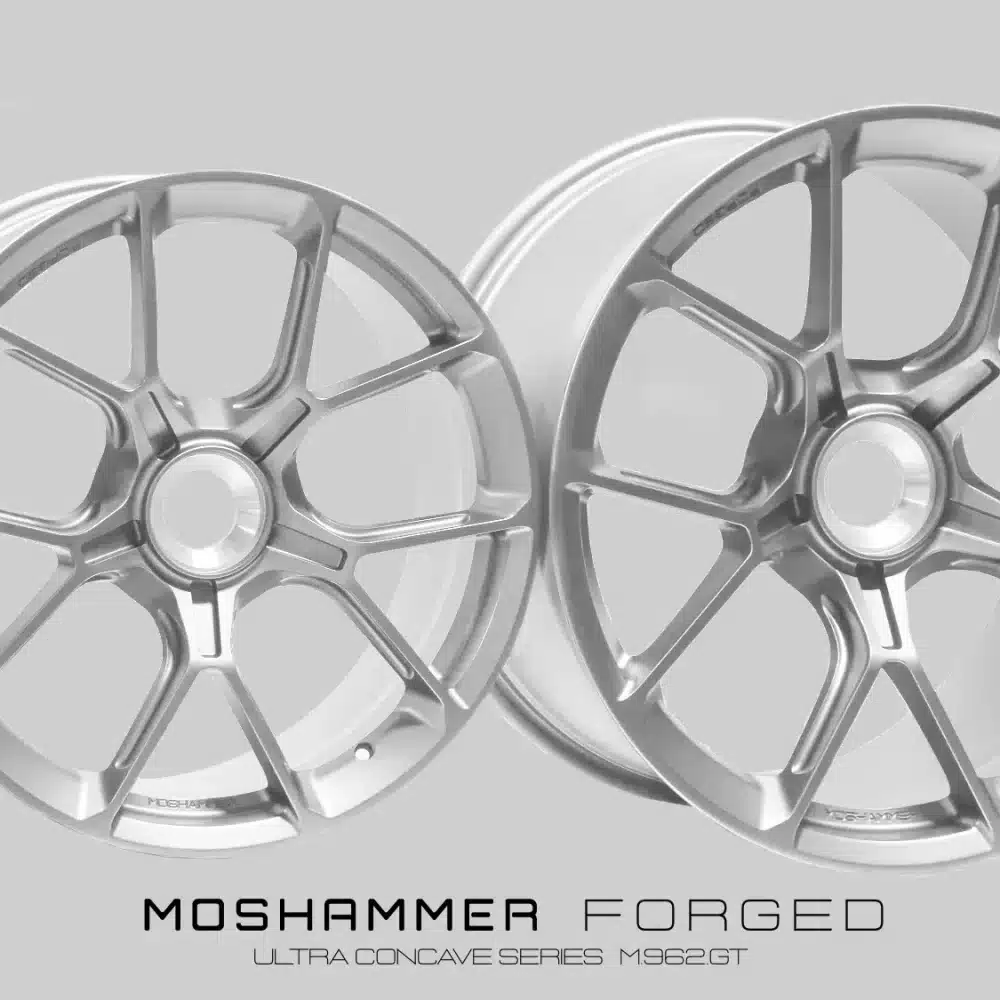 MOSHAMMER FORGED M962GT WHEEL SET FOR 991 PORSCHE 911 CARRERA / S & 911 TURBO / S [991.20.90024.M/991.20.90024.P]