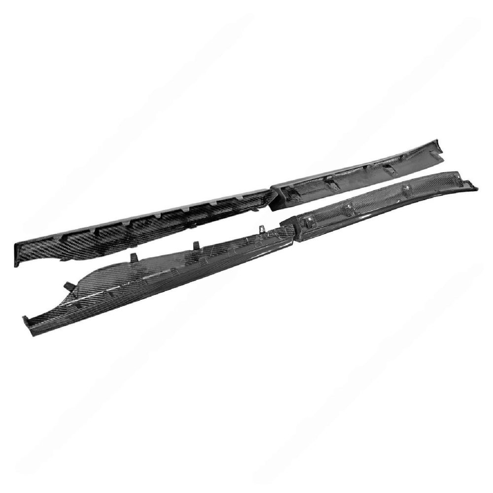 EXOTIC CAR GEAR CARBON 4-PIECE SIDE SKIRTS FOR MCLAREN 540C / 570S / 570GT [ECG-MCL-570GTSS]
